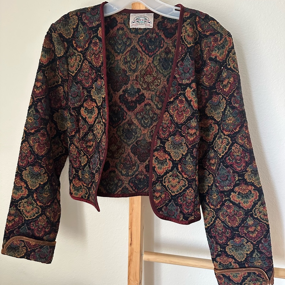 Women's Multicolor Patterned Blazer - River Ridge Trading Company